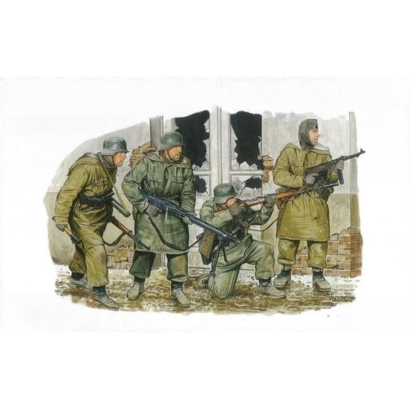 DRAGON 1/35 6059 SS Grenadiers Kharkov `43 Model kits