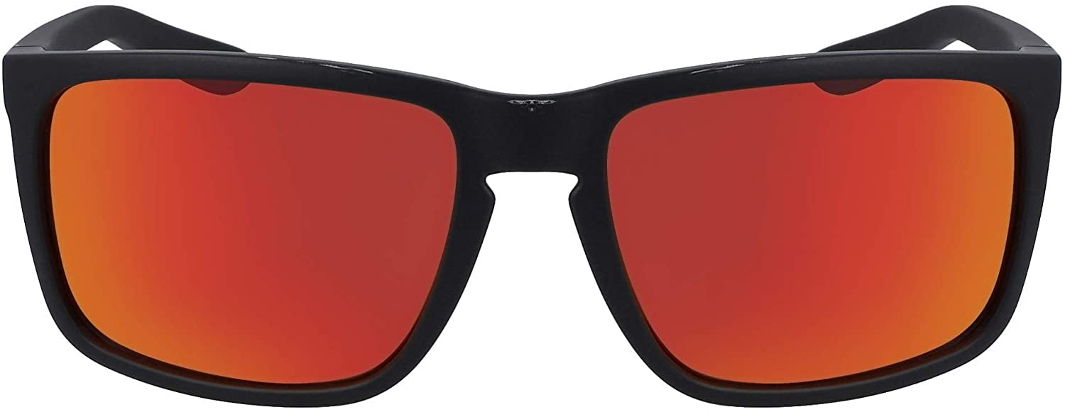 Dragon Alliance Unisex Melee Ion Sunglasses – Matte Black, UV400 Lens, Lightweight Sport Style, Medium Fit