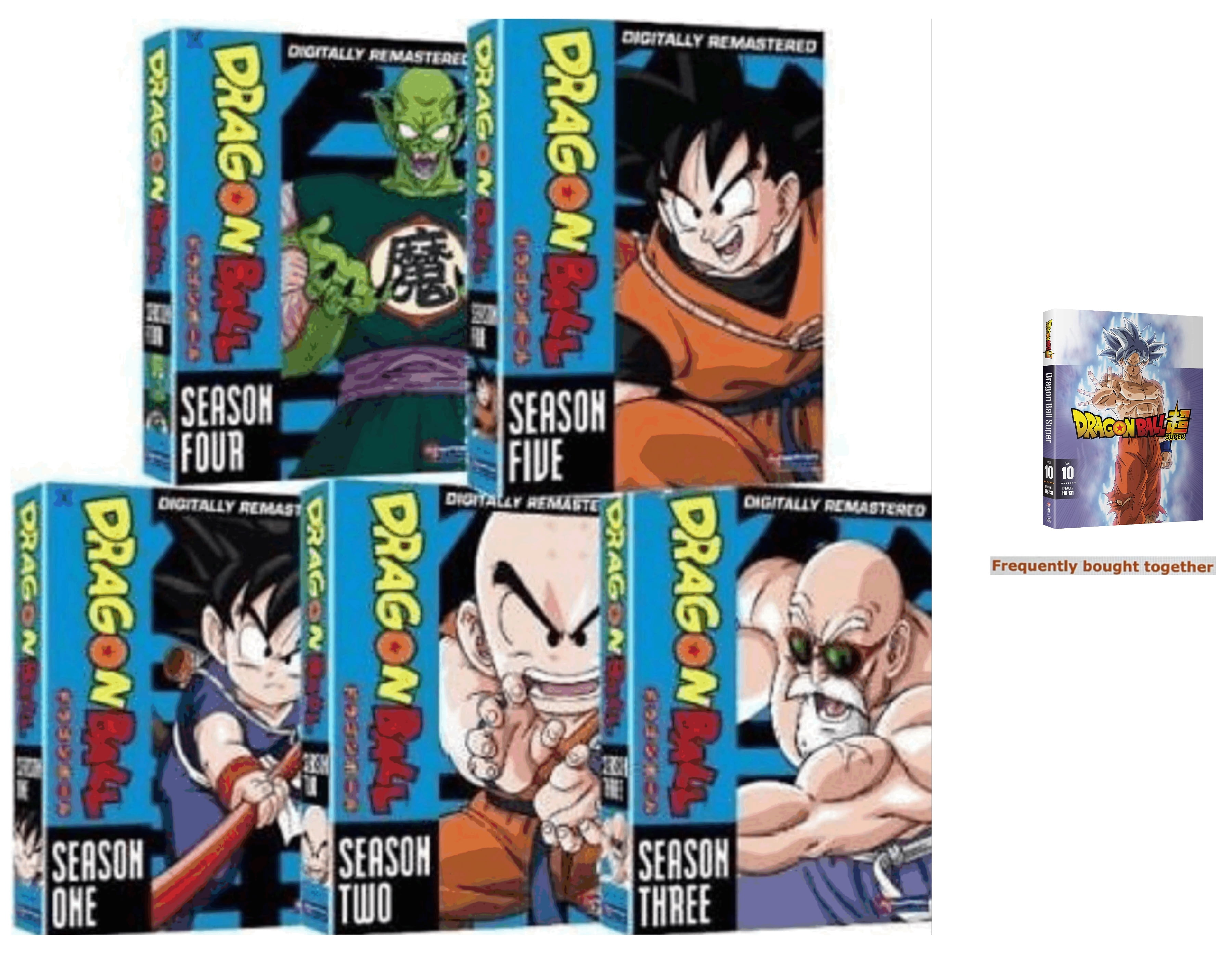 Dragon Ball Complete TV Series + 4 Movies English Dubbed [DVD, 35 Disc Box  Set]