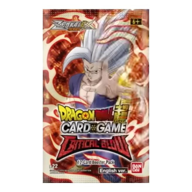 Dragon Ball Super Card Game Zenkai Ex Series Critical Blow Booster Pack