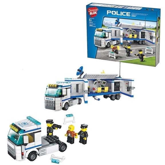 DRAGON BLOK - Police - Mobile Command Station - 395 Pieces