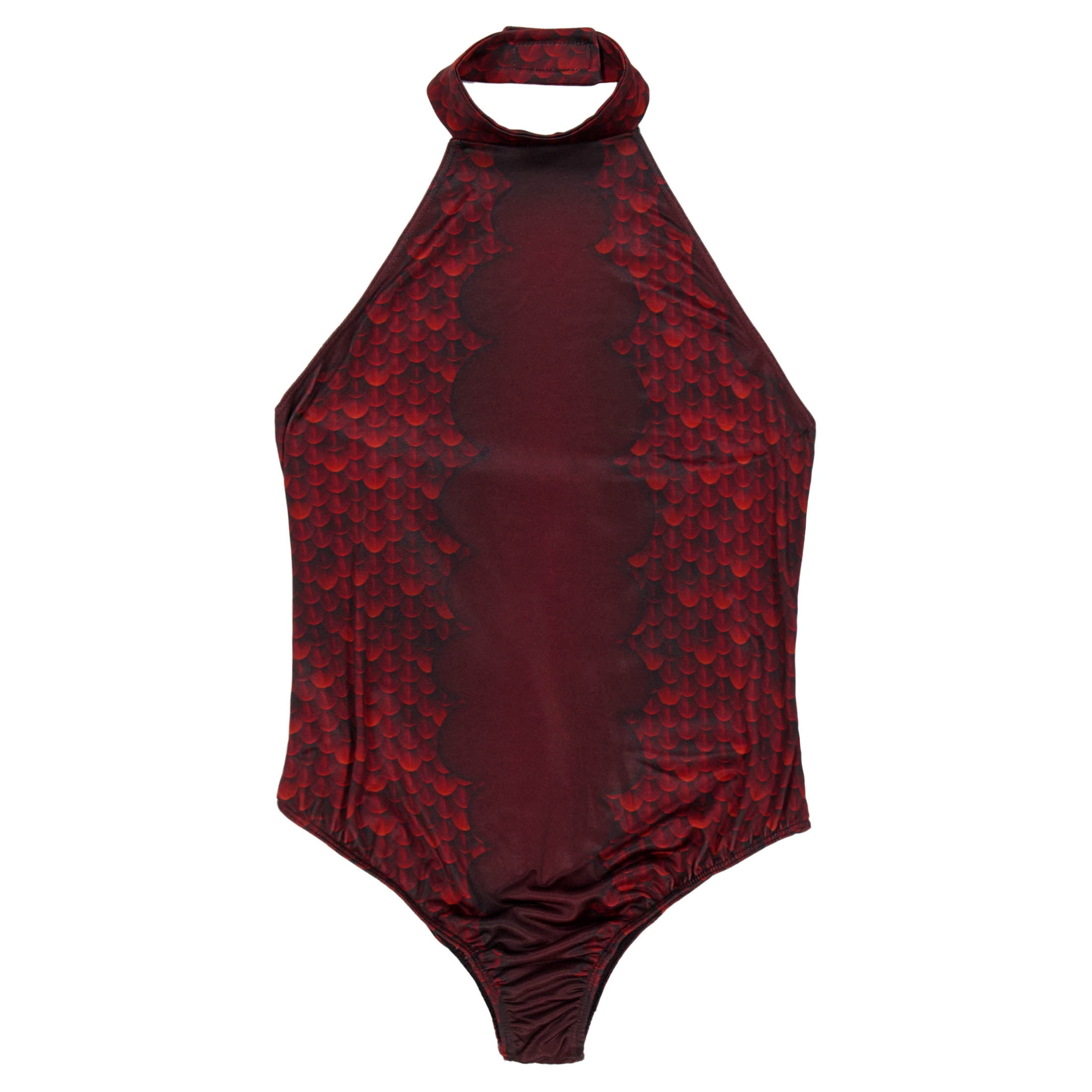 Dragon Bodysuit Costume Accessory for Adults, Red, L (12/14), Halloween by Way To Celebrate