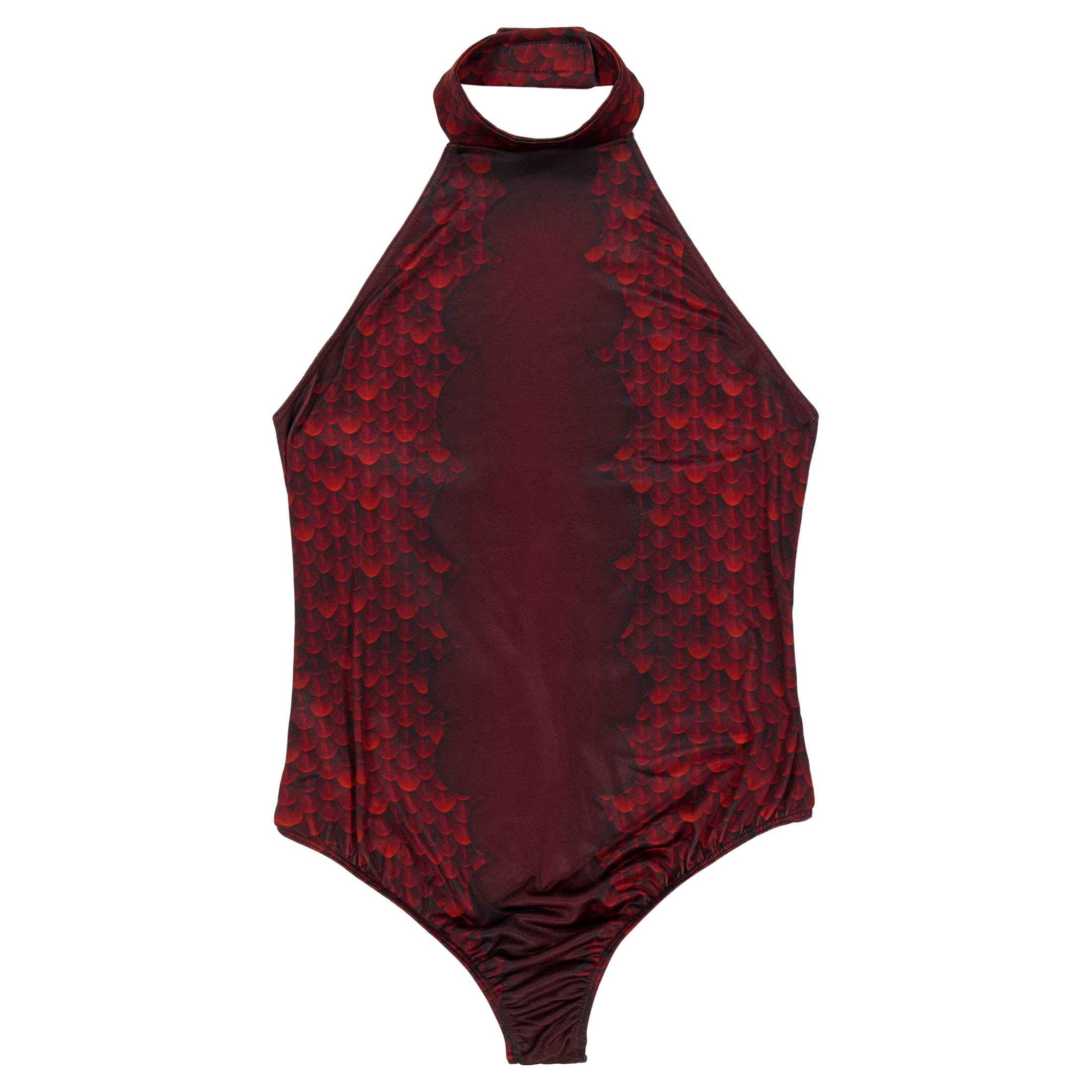 Dragon Bodysuit Costume Accessory for Adults, Red, S (4/6), Halloween by Way To Celebrate