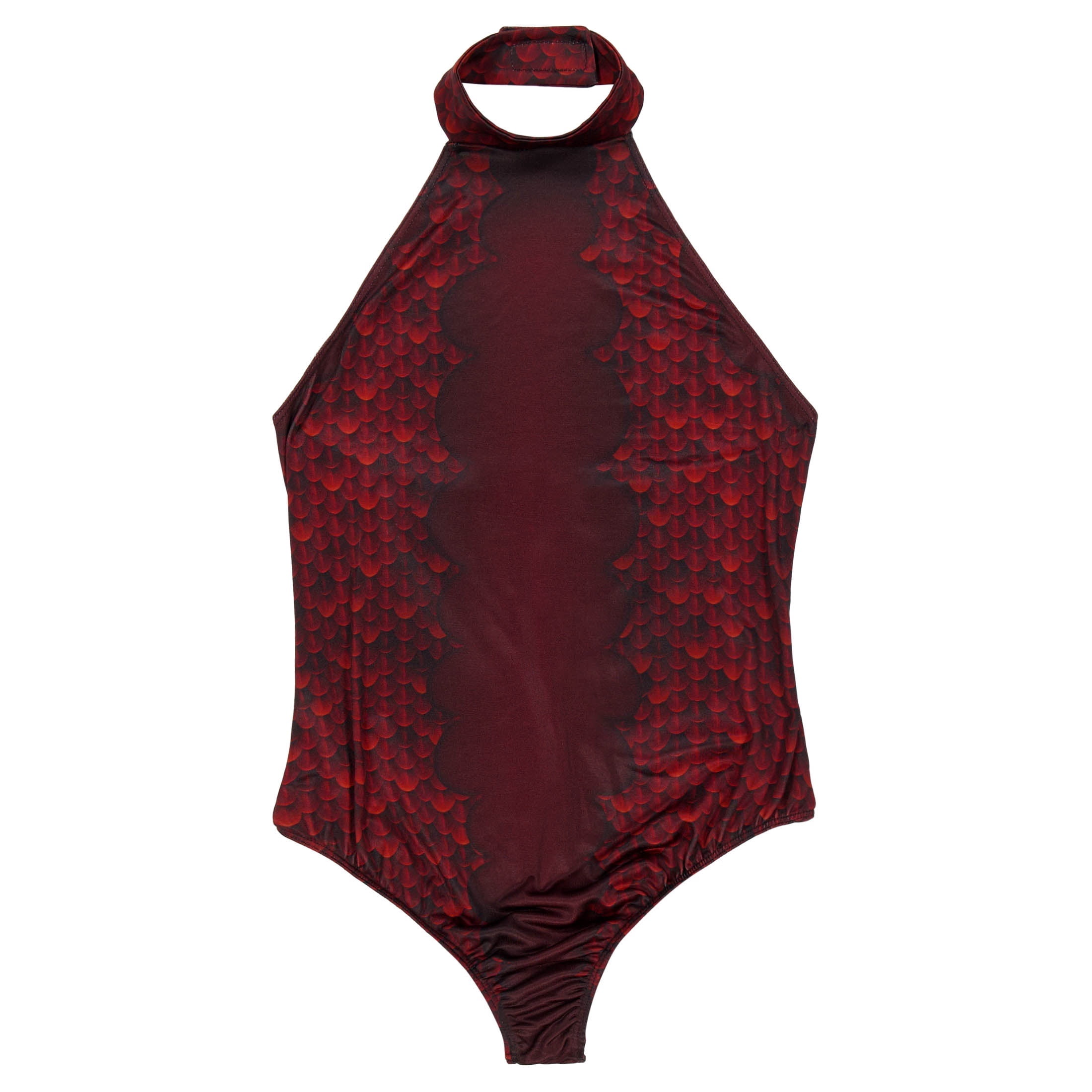 Dragon Bodysuit Costume Accessory for Adults, Red, XL (16/18), Halloween by Way To Celebrate