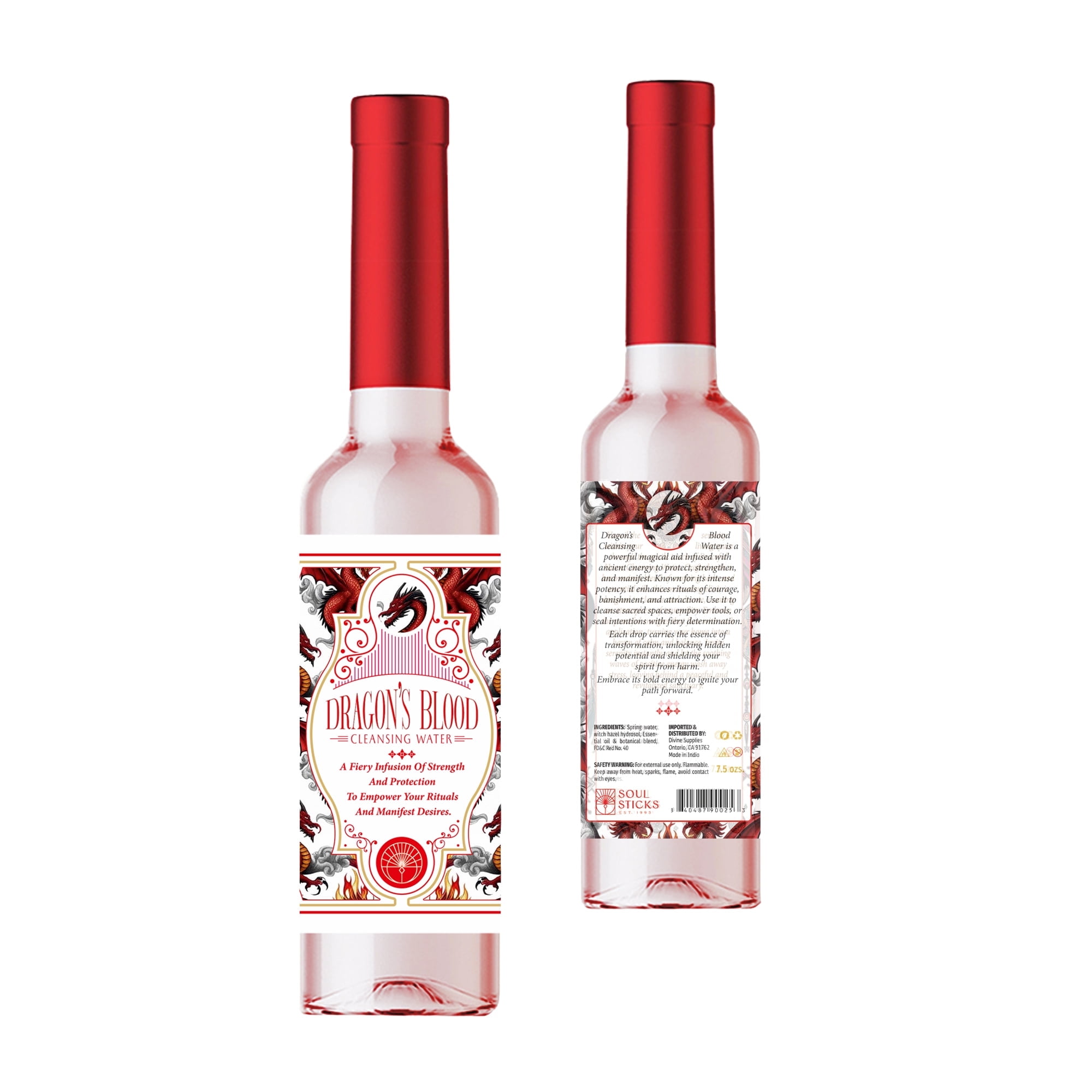 DRAGON'S BLOOD CLEANSING WATER (7.5 OZ) - Walmart.com