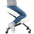 thumbnail image 1 of DRAGONN (By VIVO) Ergonomic Kneeling Chair for Home and Office, White, 1 of 7