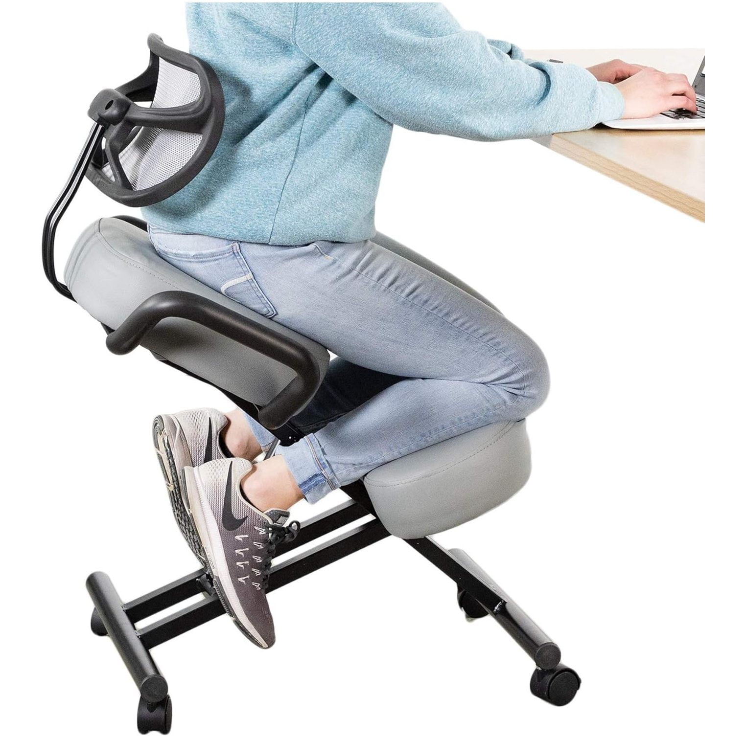 DRAGONN by GREATYUUO Ergonomic Kneeling Chair with Back Support