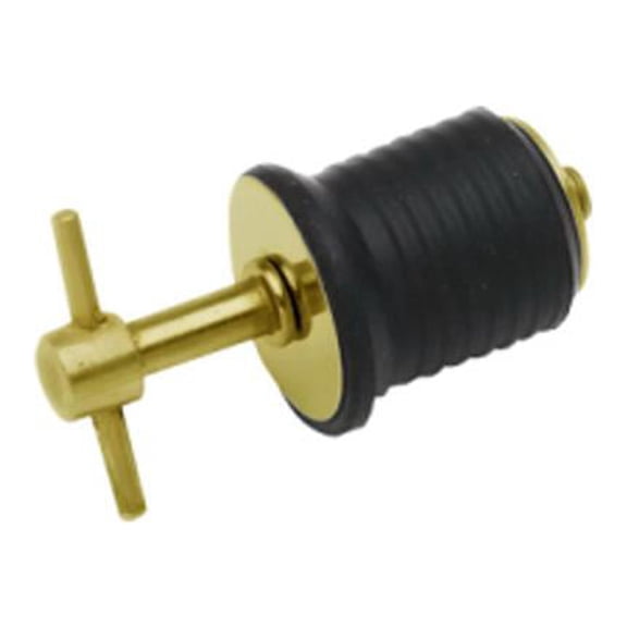 DRAIN PLUG TWIST (1") - BRASS