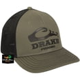 thumbnail image 1 of DRAKE PERFORMANCE FISHING DPF LOGO STRETCH FIT BALL CAP HAT, 1 of 2