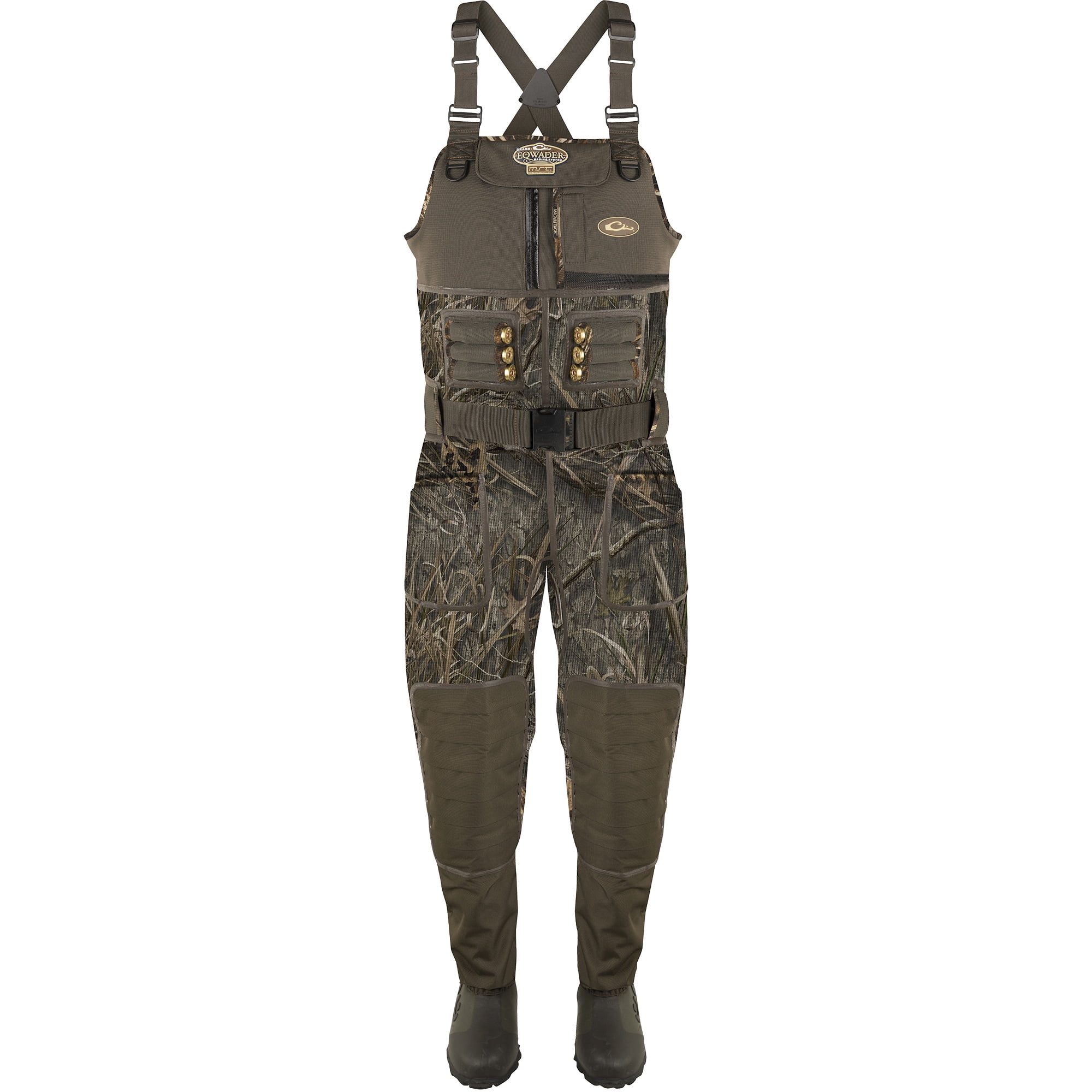 Drake Waterfowl Buckshot Eqwader 1600 3.0 Neoprene Wader with Thinsulate Boots