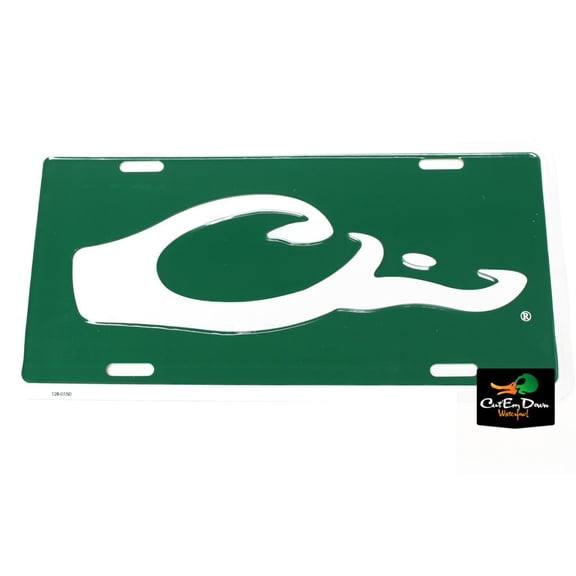 DRAKE WATERFOWL LOGO LICENSE PLATE