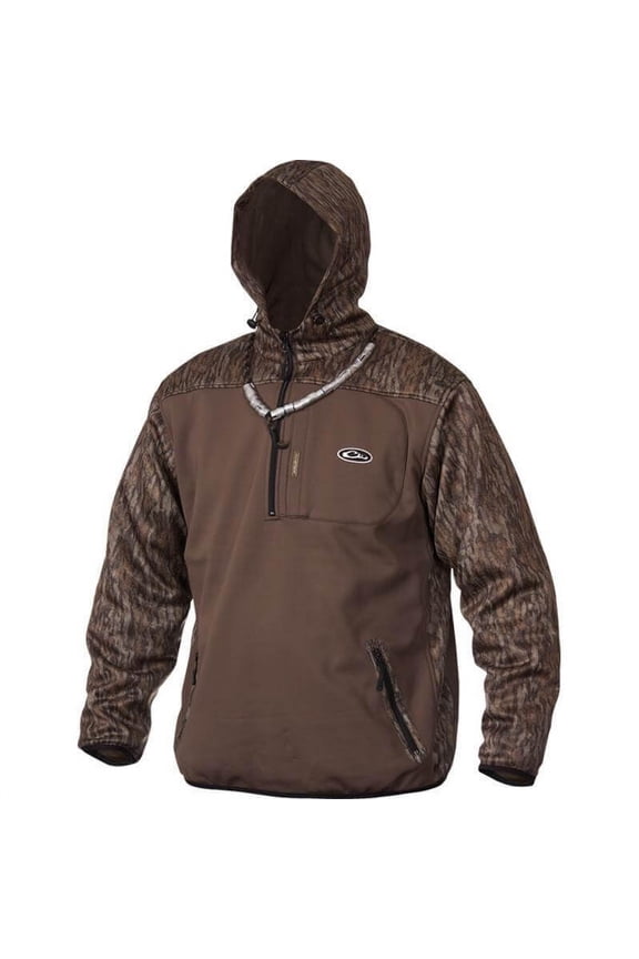 MST Soft Shell Camo Hunting Quarter-Zip Hoodie XXX Large