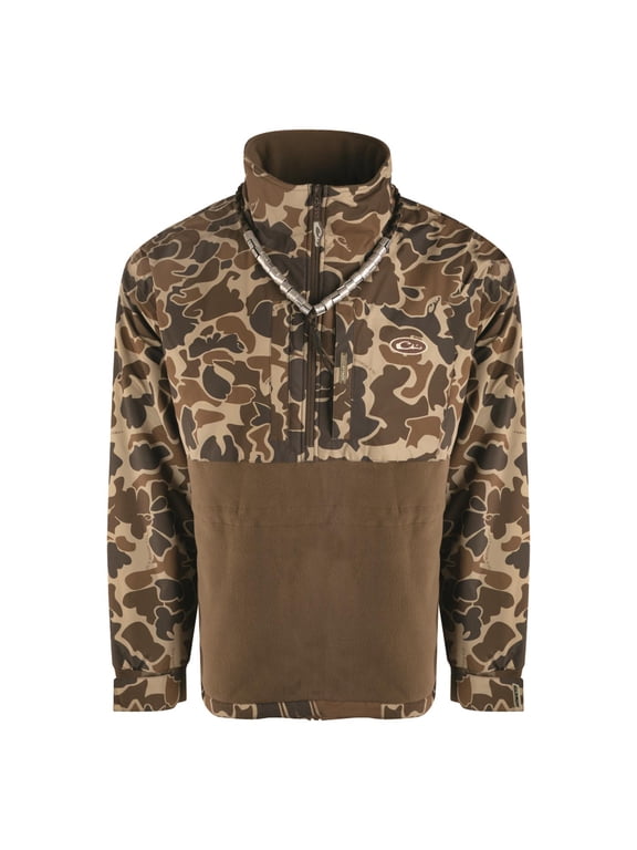MST EQWADER PLUS 1/4 ZIP - OLD SCHOOL CAMO
