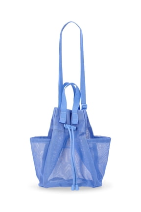 Women's Drawstring Crossbody, Blue