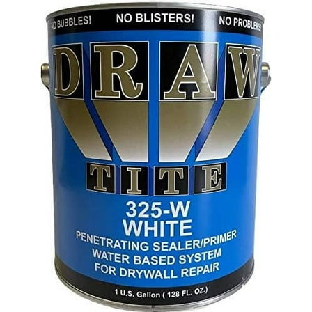 DRAWTITE Drywall Primer & Sealer, Wallpaper Repair (White) 1 Gallon