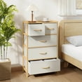 thumbnail image 1 of DRAZUNO Buffet Cabinet with 2 Doors Adjustable Shelf Metal Legs Accent Floor Cabinet, 1 of 9