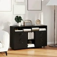 thumbnail image 1 of DRAZUNO File Cabinet with Lock 4 Drawers Fits Files A4/Letter Size Adjustable Shelf, 1 of 8