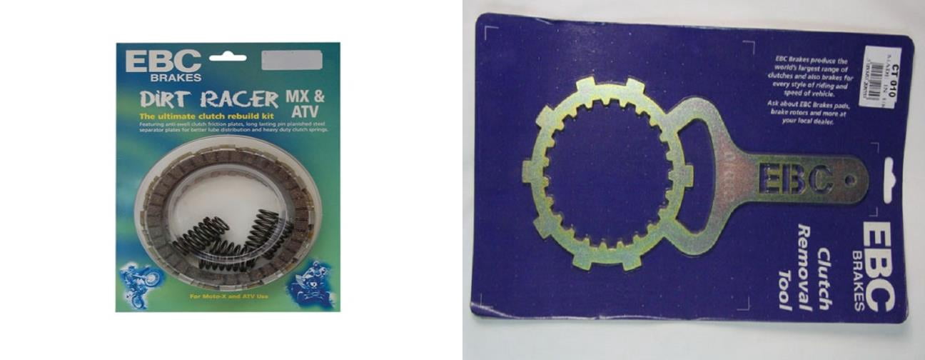 Caltric Clutch Plate Kit Compatible With Yamaha Tri-Moto 200 YTM200E 1983-1985 – Includes Friction & Steel Plates, Springs