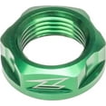 thumbnail image 1 of DRC ZE93-8035 Aluminum Axle Front Nuts/Bolts - Green, 1 of 6