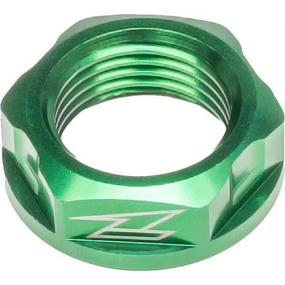DRC ZE93-8035 Aluminum Axle Front Nuts/Bolts - Green