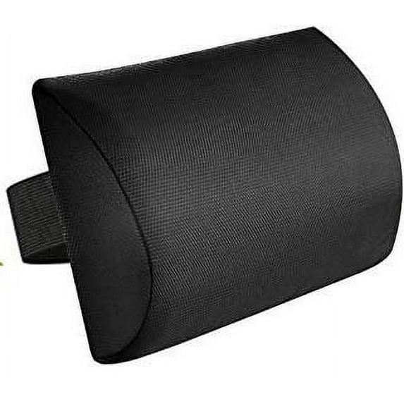 DREAM ART Universal Replacement Pillow Rests on a Zero Gravity Chair with Elastic Straps and Removable Cushioned Head Pillow(Black)