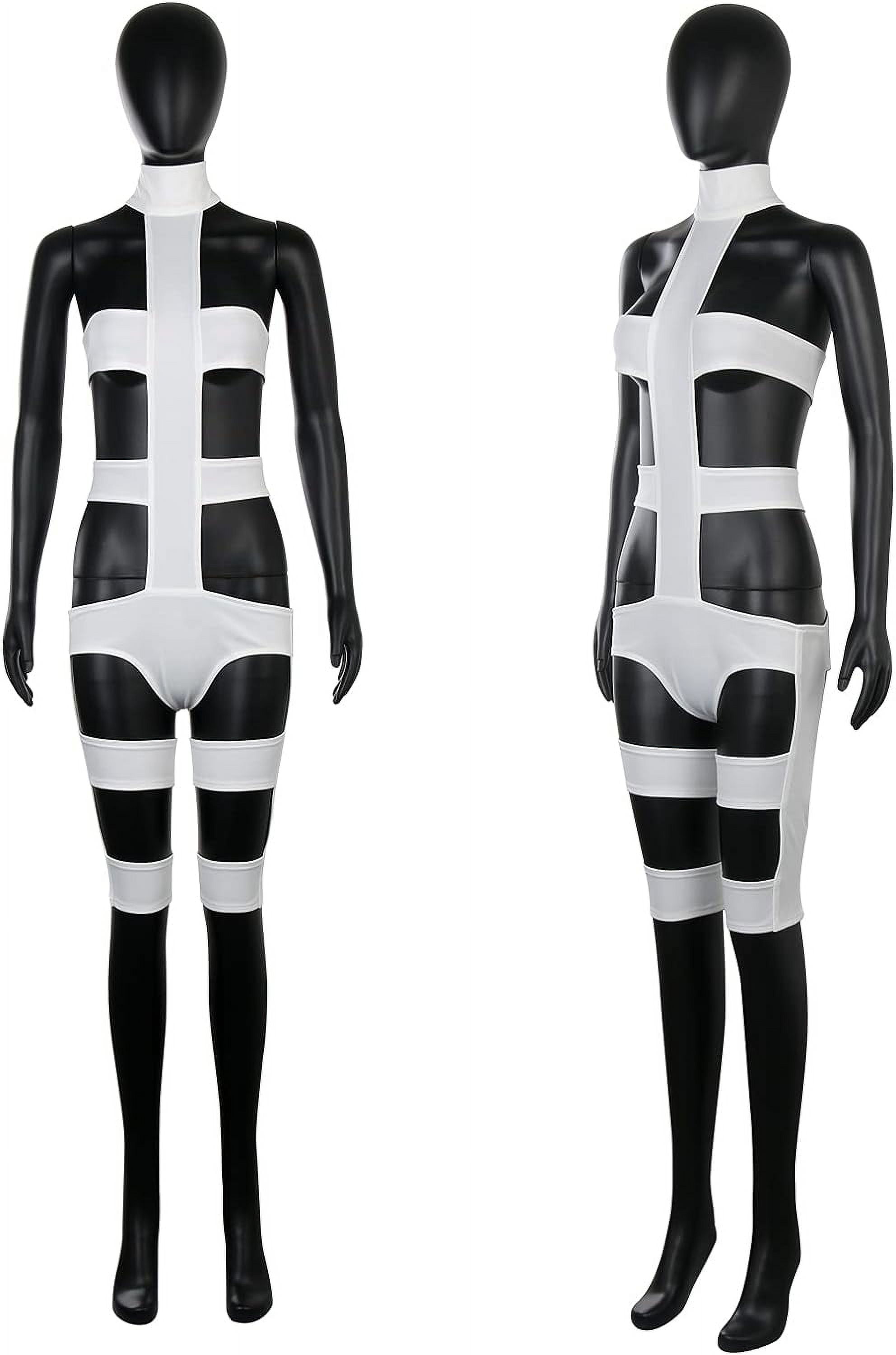 DREAM Fifth Element Cosplay Leeloo Costume Sexy Lingerie Set Women  Futuristic White Strappy Harness Party Bodysuit Leeloo Costume XX-Large -  Walmart.com