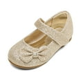 thumbnail image 1 of DREAM PAIRS Adorable Mary Jane Side Bow Ballerina Flat (Toddler/Little Girl), 1 of 6