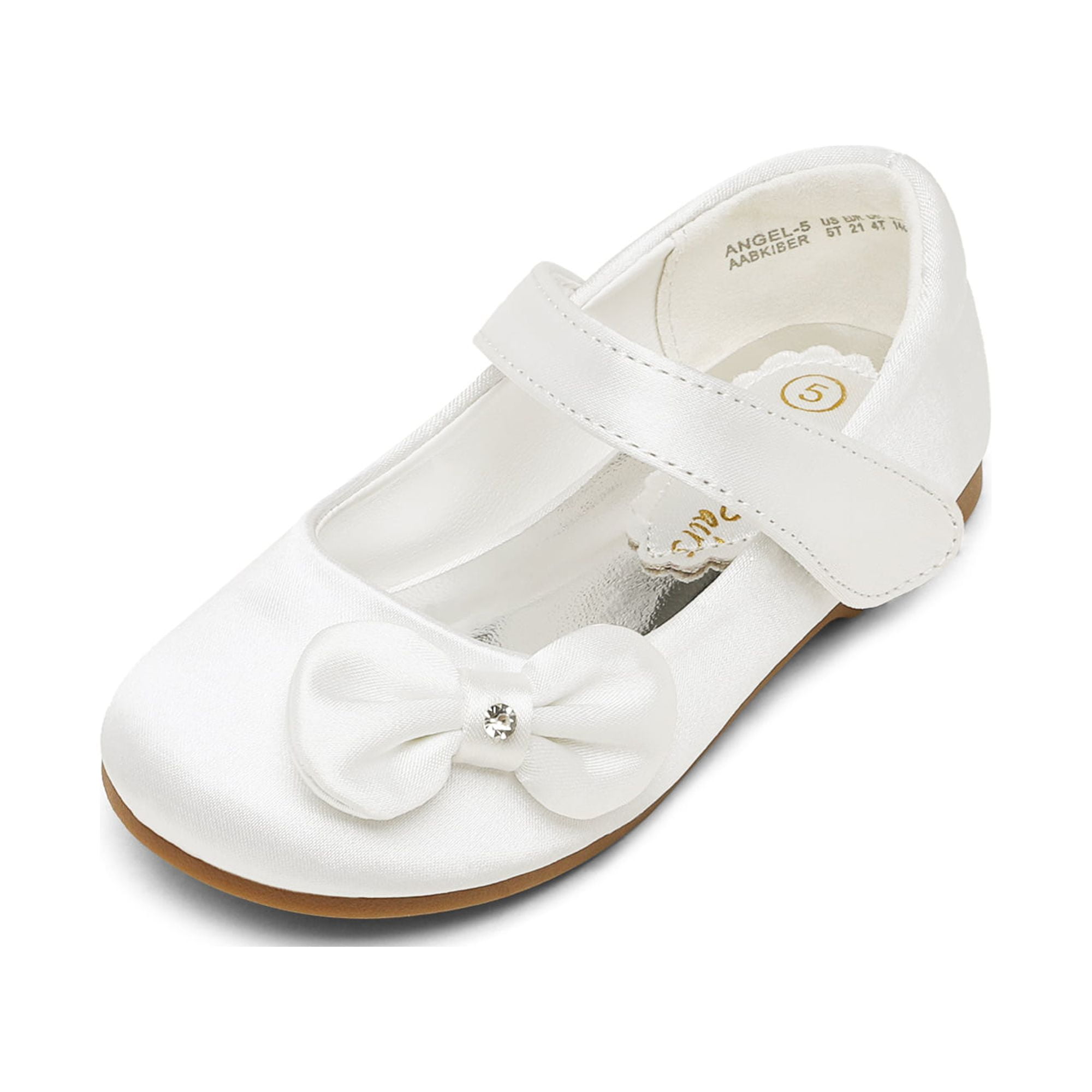 DREAM PAIRS Serena 100 KIDS Zwart Pat Meisje Mary Jane