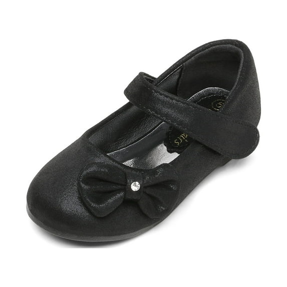 DREAM PAIRS Adorable Mary Jane Side Bow Ballerina Flat (Toddler/Little Girl)