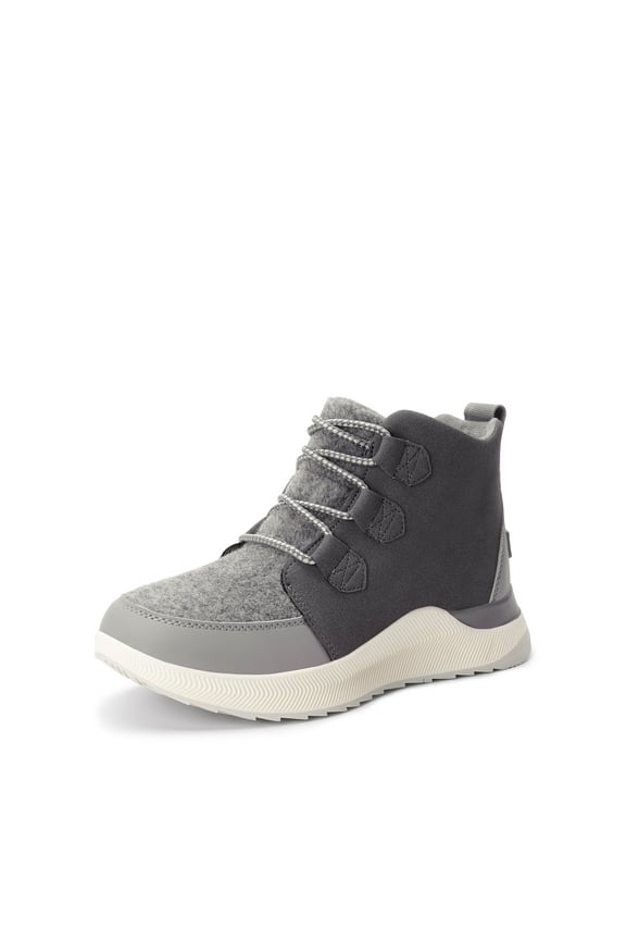 Ankle Winter Boots for Women Waterproof Lace Up Anti-Slip Warm Snow Booties Fashion Sneaker Boots