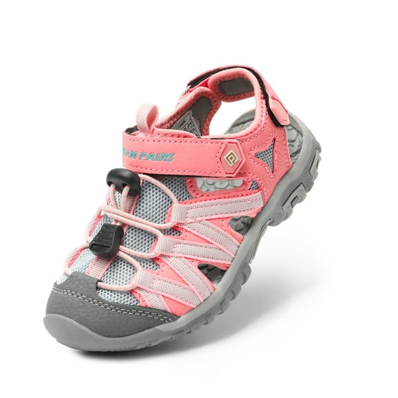 DREAM PAIRS Boys Girls Closed-Toe Outdoor Summer Sandals (Toddler/Little Kid/Big Kid)