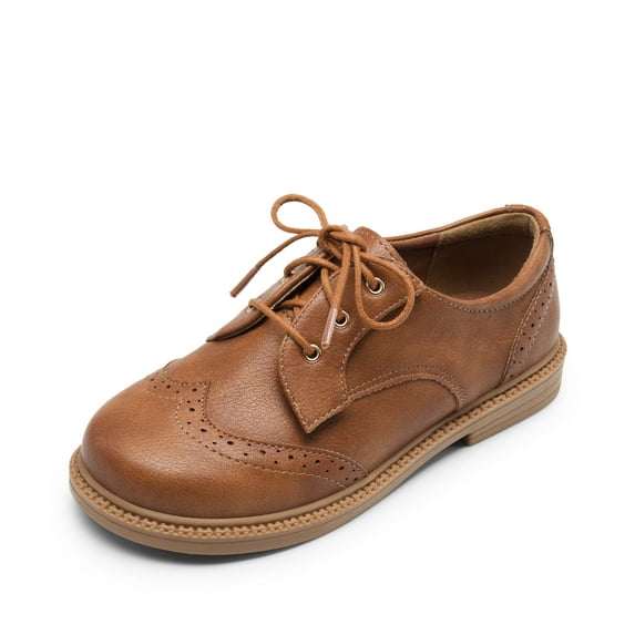 DREAM PAIRS Boys Girls Dress Shoes Kids School Uniform Formal Casual Oxfords for Toddler Little Kid