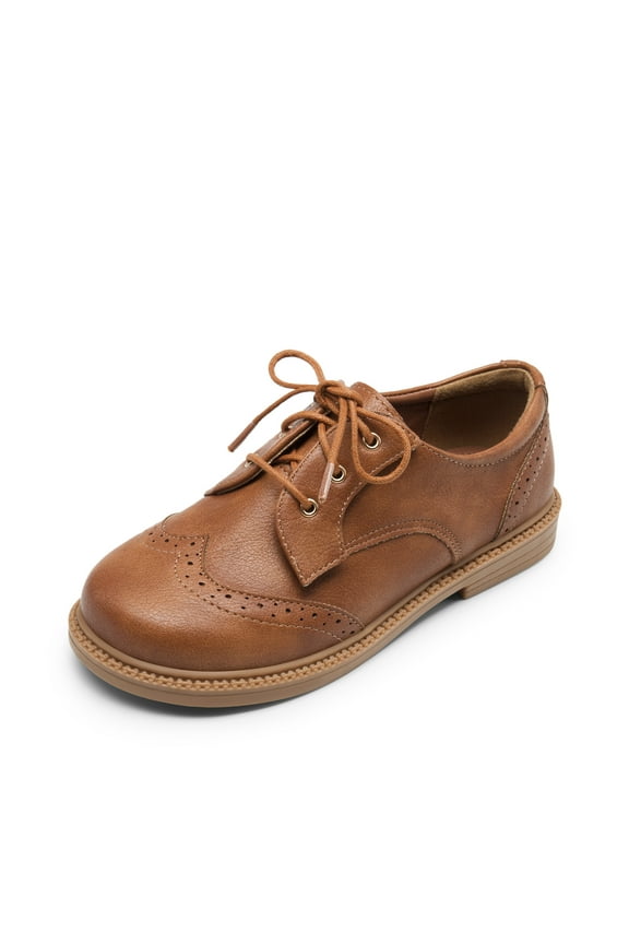 DREAM PAIRS Boys Girls Dress Shoes Kids School Uniform Formal Casual Oxfords for Toddler Little Kid