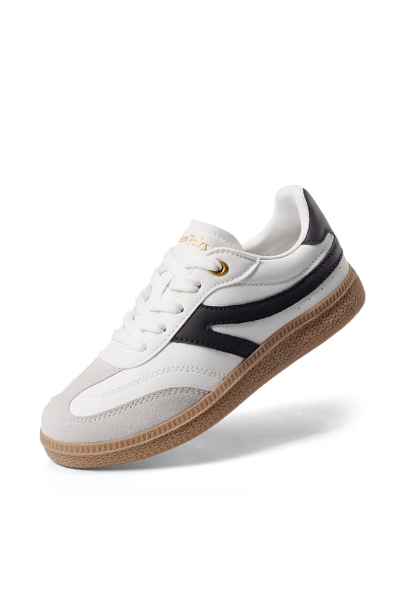 DREAM PAIRS Boys Girls Indoor Soccer Shoes Kids Youth Child Training Football Baseball Tennis Casual Sneakers