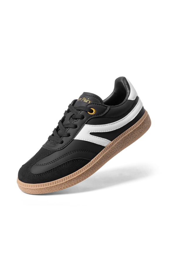 DREAM PAIRS Boys Girls Indoor Soccer Shoes Kids Youth Child Training Football Baseball Tennis Casual Sneakers