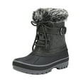 DREAM PAIRS Boys Girls Mid Calf Winter Snow Boots Toddler/Little Kid