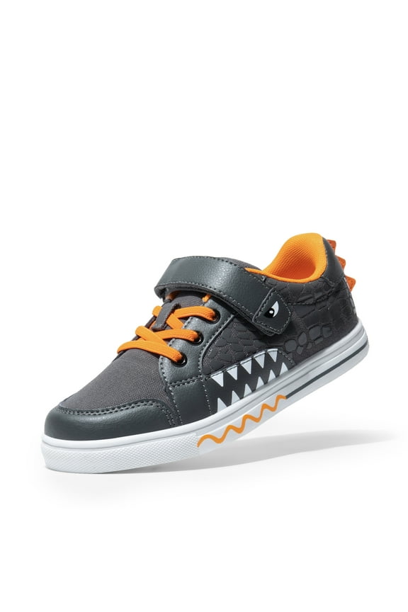 Boys Girls Sneakers Kids Toddler Shoes Storybook Causal Walking Shoes Non-Slip with Hook and Loop