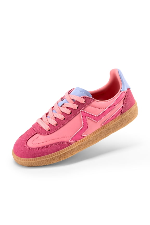 Boys Girls Sneakers Retro Classic Casual Tennis Shoes Lightweight School Walking Low Top Lace Up Footwear for Little/Big Kid