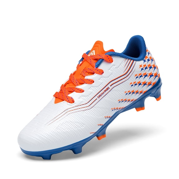 DREAM PAIRS Boys Girls FG AG Soccer Cleats High-Speed Anti-Torsion Lightweight Football Shoes