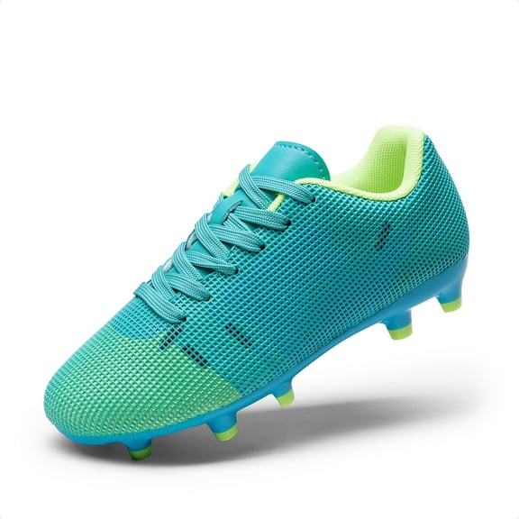 DREAM PAIRS Boys Girls Soccer Cleats Youth Firm Groud Athletic Outdoor Trainning Football Shoes for Little/Big Kid