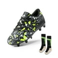 thumbnail image 1 of DREAM PAIRS Boys Girls Soccer Cleats Youth Firm Groud Football Shoes with Socks for Little/Big Kids, 1 of 6