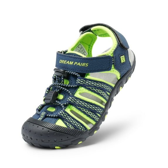 Dream Pairs Summer Closed-Toe Sport Sandals Adjustable Multicolor for Boys, Girls & Toddler/Little/Big Kids