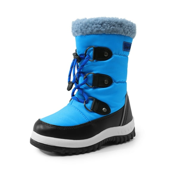 DREAM PAIRS Boys Snow Boots Camouflage Slip Resistant Faux Fur Lined Winter Shoes for Little/Big Kid