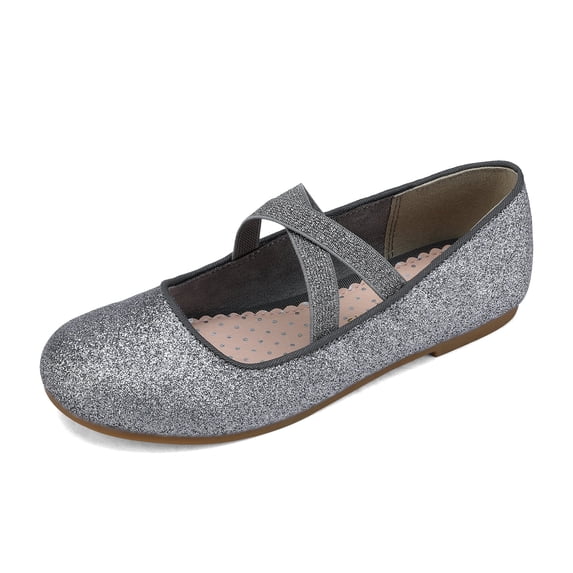 DREAM PAIRS Girls Ballerina Dress Shoes Mary Jane Flats