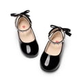 thumbnail image 1 of DREAM PAIRS Girls' Ballet Flats Comfortable Foldable Slip-On Dress Shoes Lightweight Portable Travel Flats with Bow Detail, 1 of 5