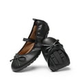 thumbnail image 1 of BURUDANII Girls Mary Jane Ballet Flats – Flexible Dress Shoes for Toddlers & Little Kids, 1 of 7