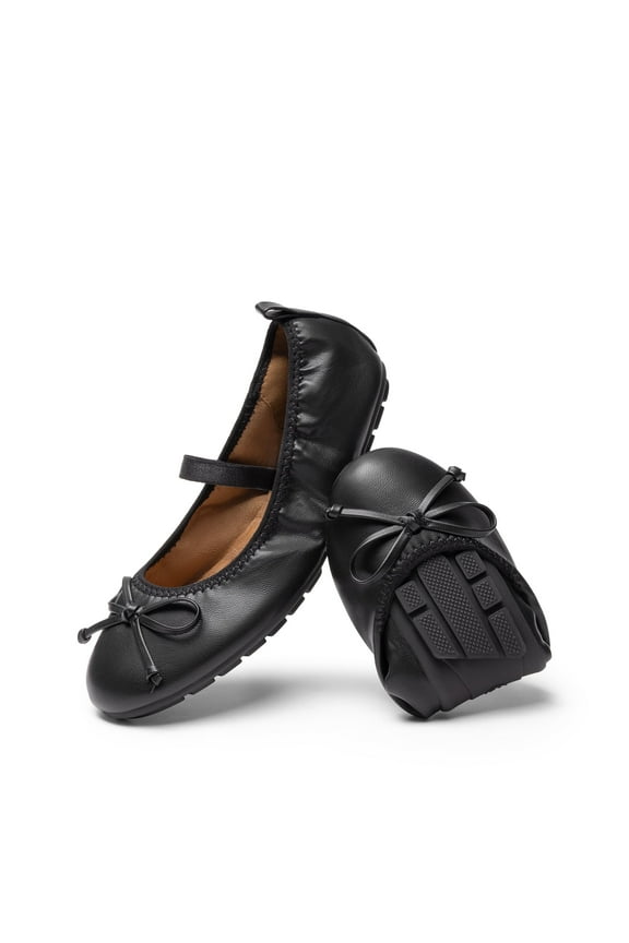 I Girls Mary Jane Ballet Flats – Flexible Dress Shoes for Toddlers & Little Kids