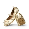 thumbnail image 1 of BURUDANII Girls Mary Jane Ballet Flats – Flexible Dress Shoes for Toddlers & Little Kids, 1 of 7