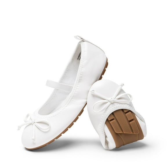 Girls' Bow Ballet Flats with Non-Slip Sole & Mommy-and-Me Matching Style