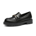 thumbnail image 1 of DREAM PAIRS Girls’ Chunky Platform Slip-On Loafers School & Dress Shoes, 1 of 7